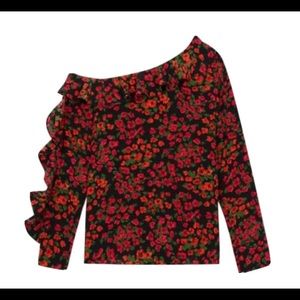 The Kooples off shoulder floral top
